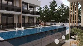 Sea and Kaz Mountain view villas in Kizilkecili Balikesir